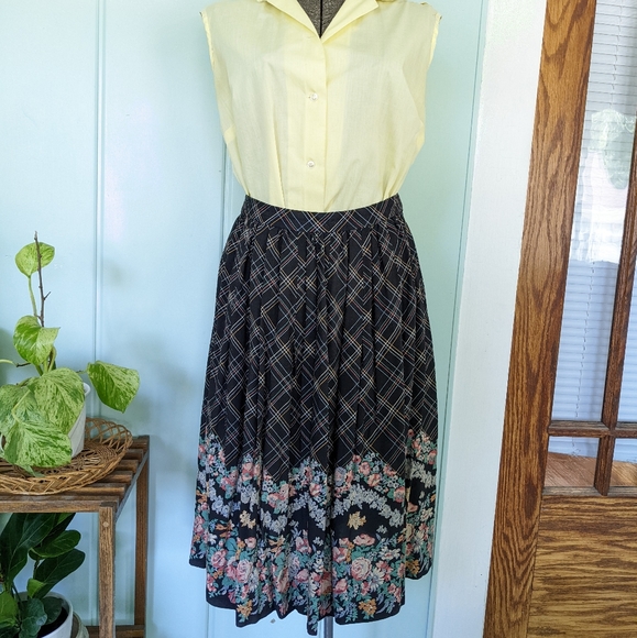 Vintage Handmade Midi Skirt - Picture 3 of 6